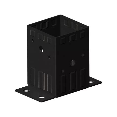 Peak Products Plastic Deck Bench Bracket in Black | The Home Depot Canada