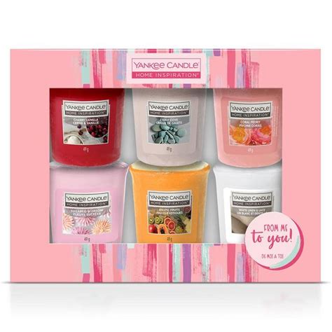 Yankee Candle 6 Votive Tset Ocado