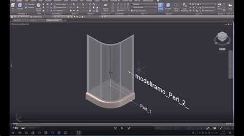 MODELIRANJE KABINE ZA TUŠ KADU Part 2 od 3 AutoCAD YouTube