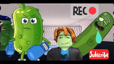 Escape Pickle Rick Bank Roblox Obby Youtube