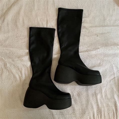 Naked Wolfe Dupe Platform Boots On Carousell