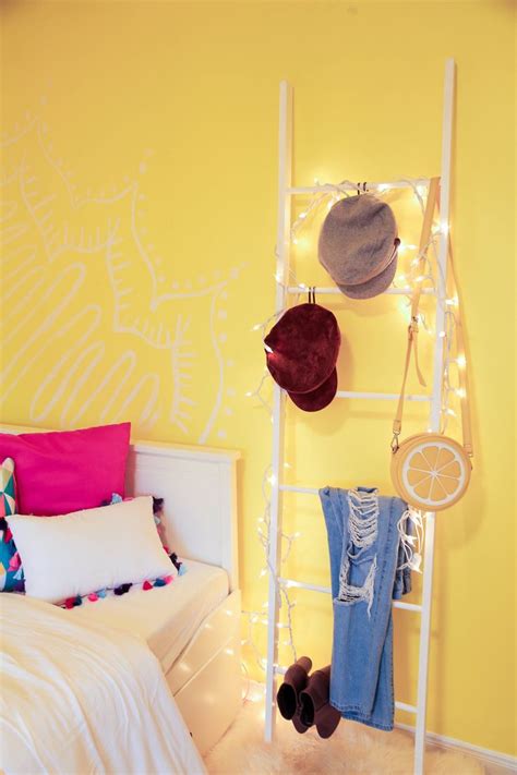 A Yellow Bedroom Makeover Ft Adelaine Morin — The Sorry Girls Yellow Bedroom Yellow Room