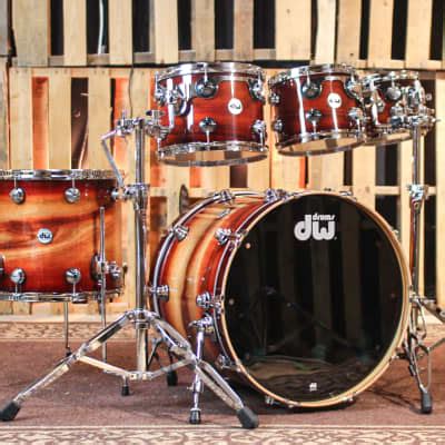 DW Collector S Cherry VLT Pink Sparkle Lacquer Drum Set Reverb