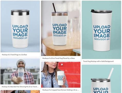 15+ Best Tumbler Mockup PSD Templates | Mockuptree