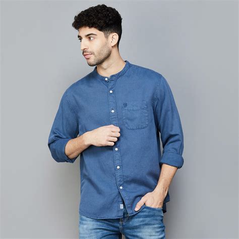 Buy American Eagle Men Solid Regular Fit Casual Shirt From American