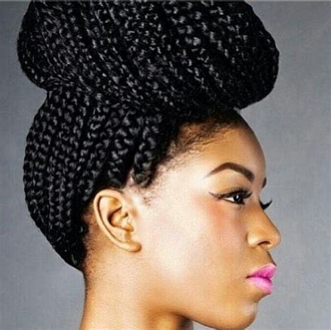 Vivacious Box Braids Updo Hairstyles 2014 Hairstyles 2017 Hair