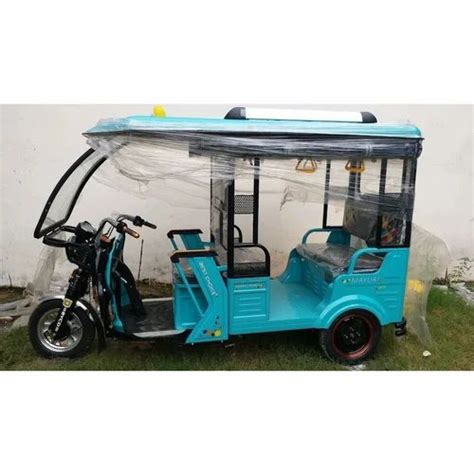 Mayuri Pro Sky Blue E Rickshaw Vehicle Capacity Seater At Rs