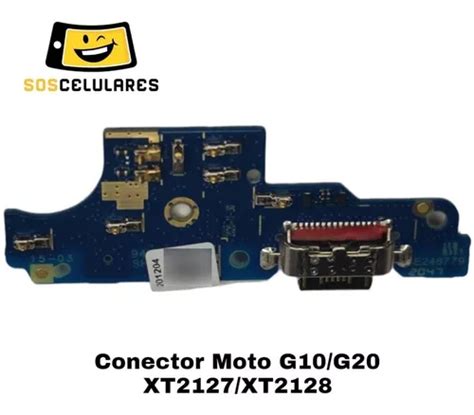 Conector Placa Carga Moto G Xt Original Turbo Power R Em