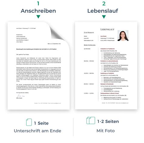 Kurzbewerbung Aufbau Inhalt Und Vorlagen