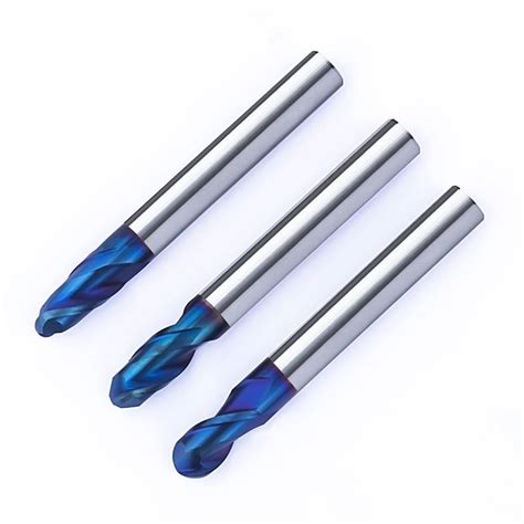 China Hrc Carbide Standard Length F Ball Nose End Mill Manufacturers