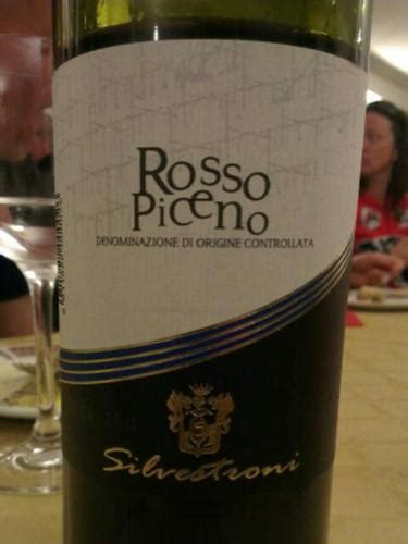 Silvestroni Piceno Rosso Vivino US