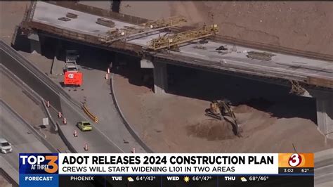 Adot Releases Construction Plan For Phoenix Area Youtube