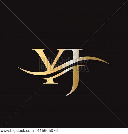 Water Wave Yj Logo Vector & Photo (Free Trial) | Bigstock