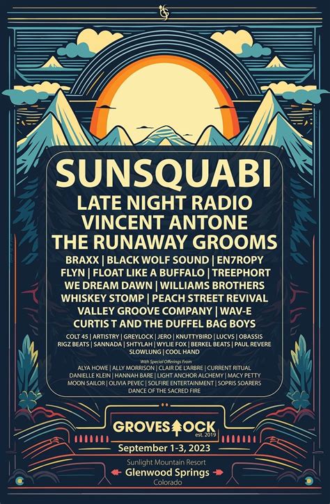 Grovestock Festival 2023 Lineup Grooveist