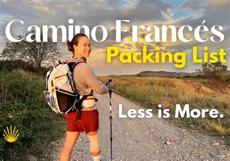 Ultralight Women's Camino Frances Packing List — Days We Spend