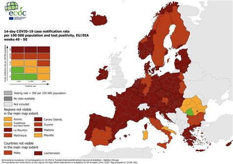 Covid 19 Travolge L Europa Nella Mappa Dell Ecdc Tutto Il Nord Italia