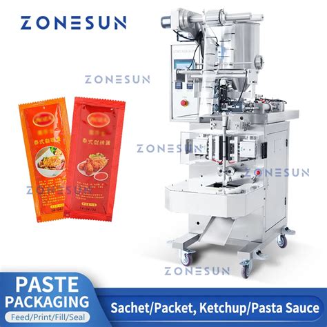 Wholesale Zonesun Automatic Liquid Paste Sachet Bag Packaging