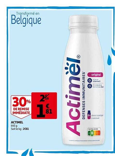 Promo Actimel Chez Auchan Icatalogue Fr