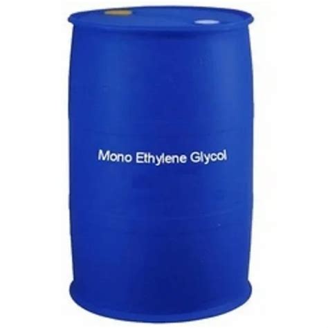 Liquid Industrial Grade Mono Ethylene Glycol 230 Kg Drum At 80 Kg In