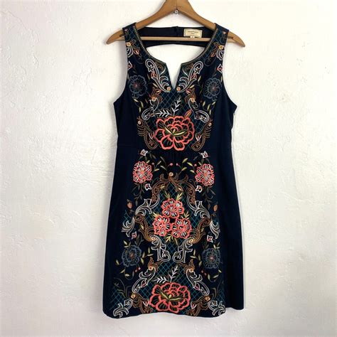 Anthropologie Moulinette Soeurs Perennial Dress Women… Gem