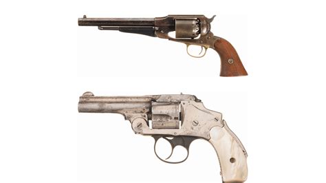 Two Antique Revolvers | Rock Island Auction