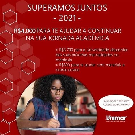 Unimar Est O Processo Seletivo Aberto Para O Programa De Bolsas De