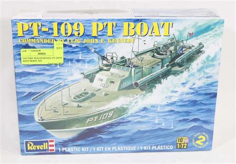 FACTORY SEALED REVELL PT-109 PT BOAT MODEL KIT.