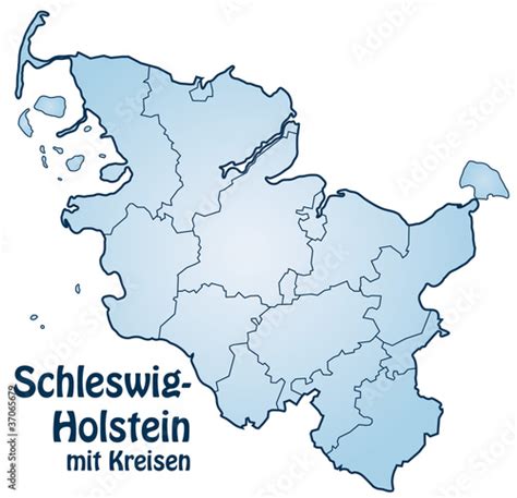 Bundesland Schleswig Holstein Mit Landkreisen Kaufen Sie Diese