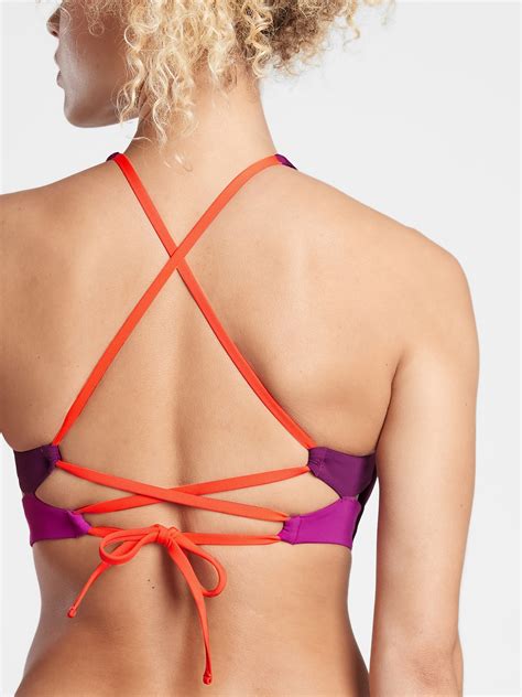 Colorblock Triangle Bikini Top D Dd Athleta