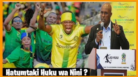 Breaking Yanga Wamvaa Rais TFF WALLACE KARIA Hufai Kuwa Kiongozi