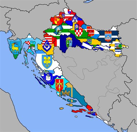 Flag map of Croatia by ViNZZ404 on DeviantArt