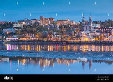 Saguenay river at dusk hi-res stock photography and images - Alamy