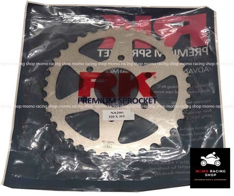 Rk Modenas Pulsar Ns Rear Sprocket Ready Stock Lazada