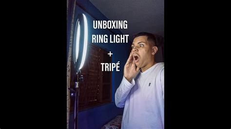 Comprei Uma Ring Light Pelo Mercado Livre Por R Youtube