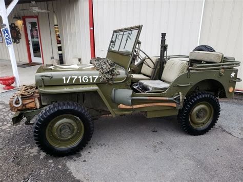 1942 Willys Mb Green 4wd Manual Military Classic Willys Dj 3a 1942 For Sale