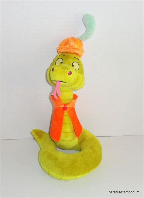 Disney Store Sir Hiss Plush Snake Robin Hood Rare Version With Purple