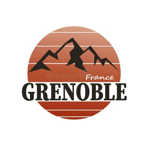 Grenoble Logo Stock Illustrations – 5 Grenoble Logo Stock Illustrations ...