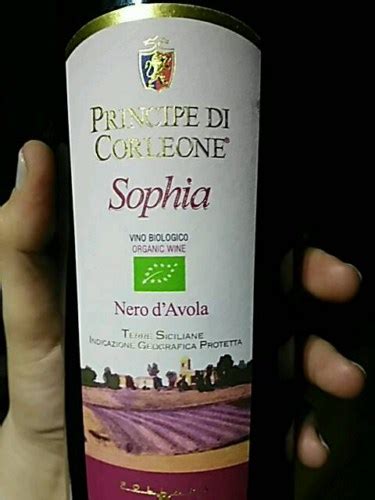 Principe Di Corleone Sophia Nero D Avola Vivino