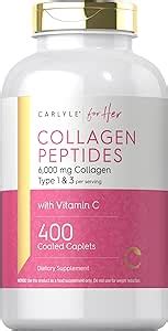 Advanced Collagen Peptides Caplets Mg Grass Fed With Vitamin