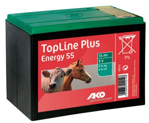 Pile AKO 9 volt 55 Ah Agro Équipements