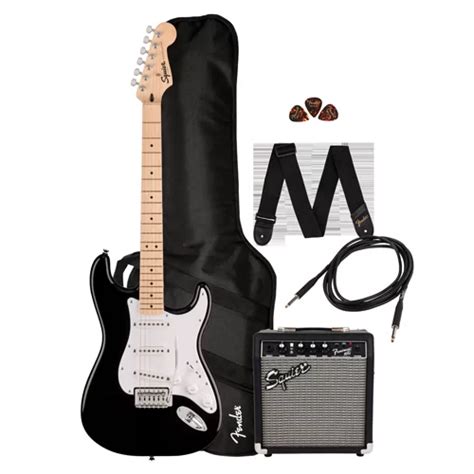 Fender Squier Sonic® Stratocaster® Pack Blk Audiobox