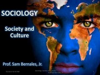 Sociology: Society and Culture | PPT