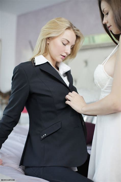 Lily Ivy And Madi Meadows Exchange Sweet Kisses Before Lesbian Sex Photos