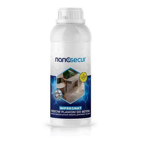 Nanosecur Impregnant Przeciw Plamom Do Betonu Nanoeco Pl