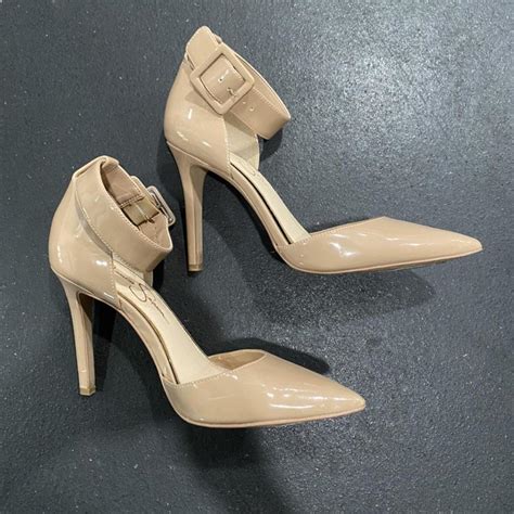 Jessica Simpson Nude Heels Worn Many Times But Depop