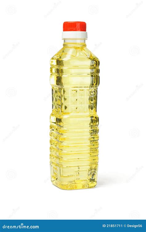 Plastic Bottle Of Cooking Oil Stock Image Image 21851711