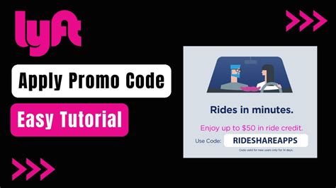 How To Apply Promo Code In Lyft YouTube