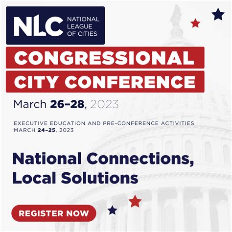 NLC's Congressional Cities Conference Registration Now Open - Inside 208