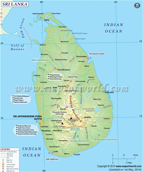 Sri Lanka Map | Map of Sri Lanka | Collection of Sri Lanka Maps | Map ...