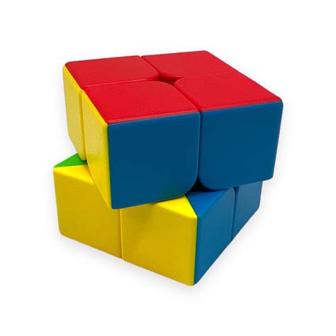 Cubo Magico Profissional Colorido 2x2x2 Speed Cube Magic Rapido Sem